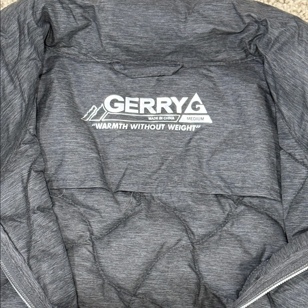Gerry Weber Charcoal Quilted Vest - size medium - Picture 3 of 4